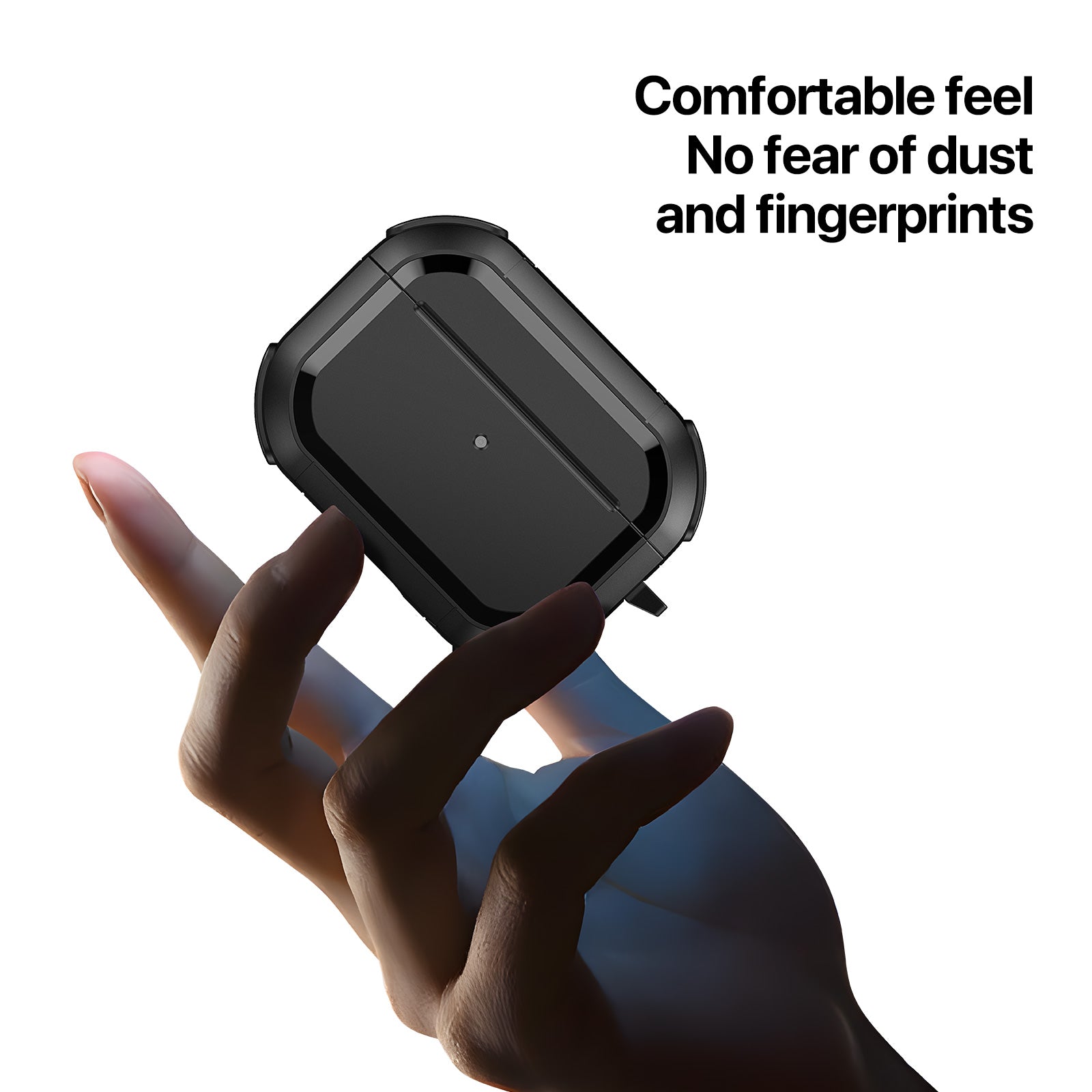 DUX DUCIS PECA Series for Apple AirPods Pro 2 Armor Cover Shock-Absorbing PC+TPU Earphone Case with Keychain DUX DUCIS PECA Series for Apple AirPods Pro 2 Armor Cover Shock-Absorbing PC+TPU Earphone Case with Keychain